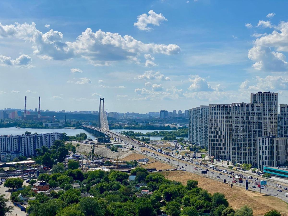 Apartments With Dnipro View Κίεβο Εξωτερικό φωτογραφία