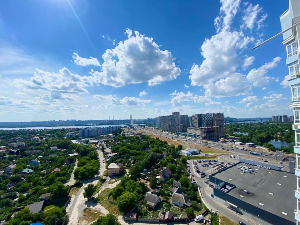 Apartments With Dnipro View Κίεβο Εξωτερικό φωτογραφία